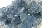 Sparkling Celestine (Celestite) Crystal Cluster - Madagascar #300110-2